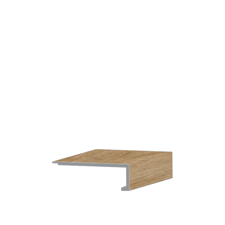 Wicker Risers Wicker Square Flush Landing Stair - BestTread